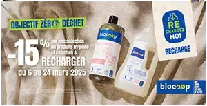 Avec Biocoop, plus de solutions, moins de déchets !